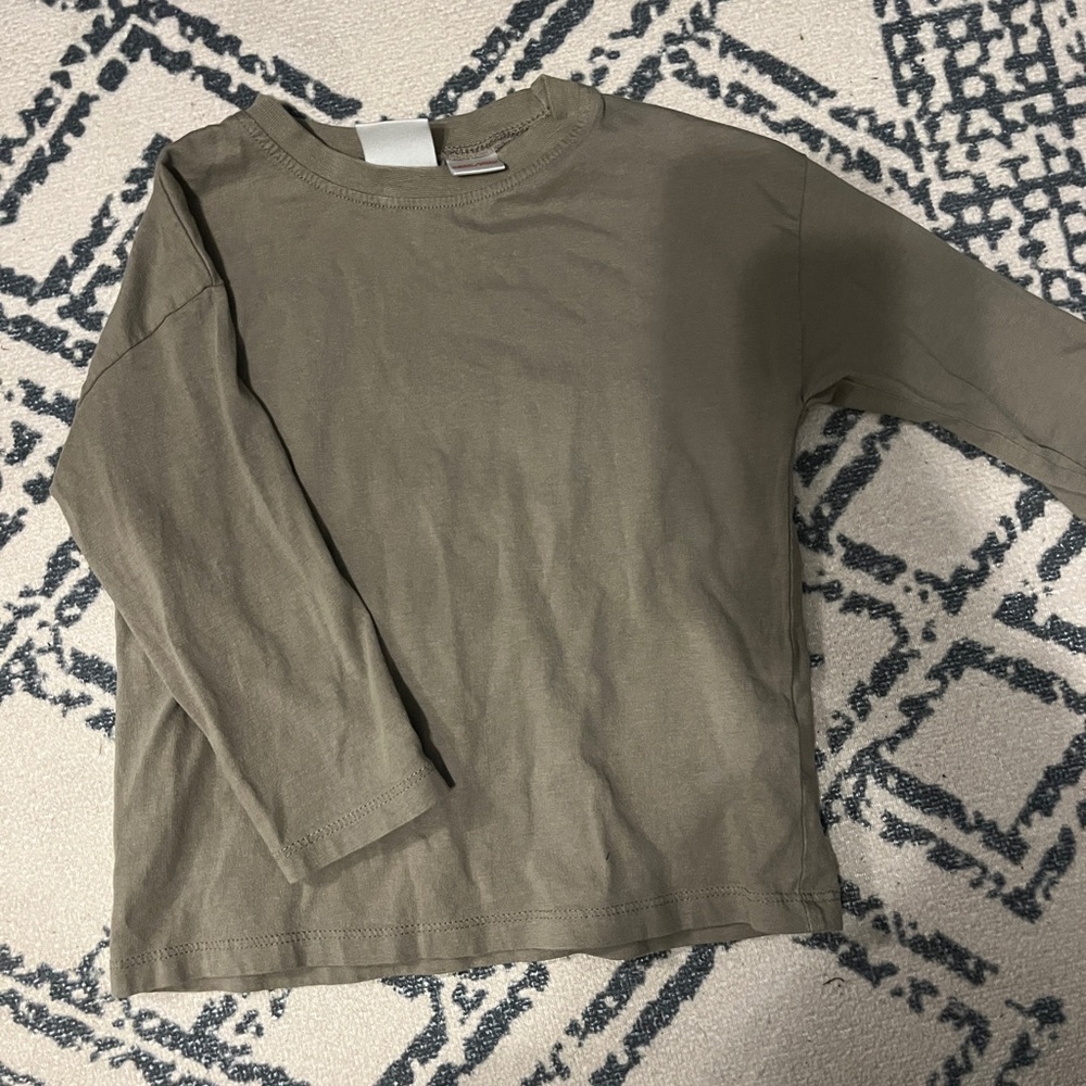 Zara long sleeve tee